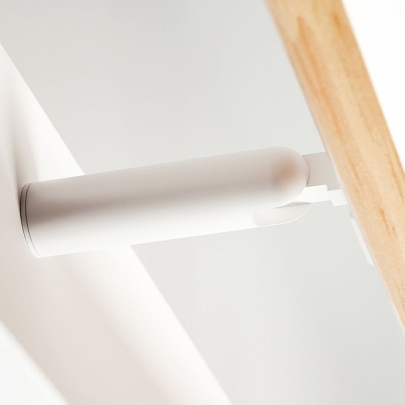 Muto Minimalist Linear Wood Vanity Wall Light for Bathroom — product view 3