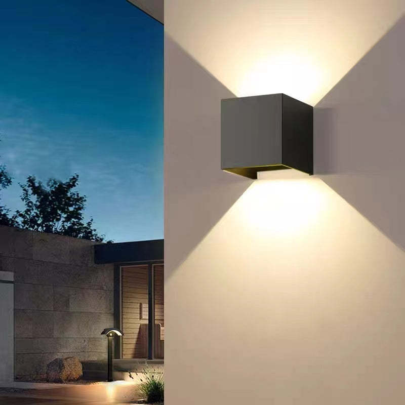 Nexu Modern Square LED Outdoor Wall Lamp – Adjustable Design — product view 7