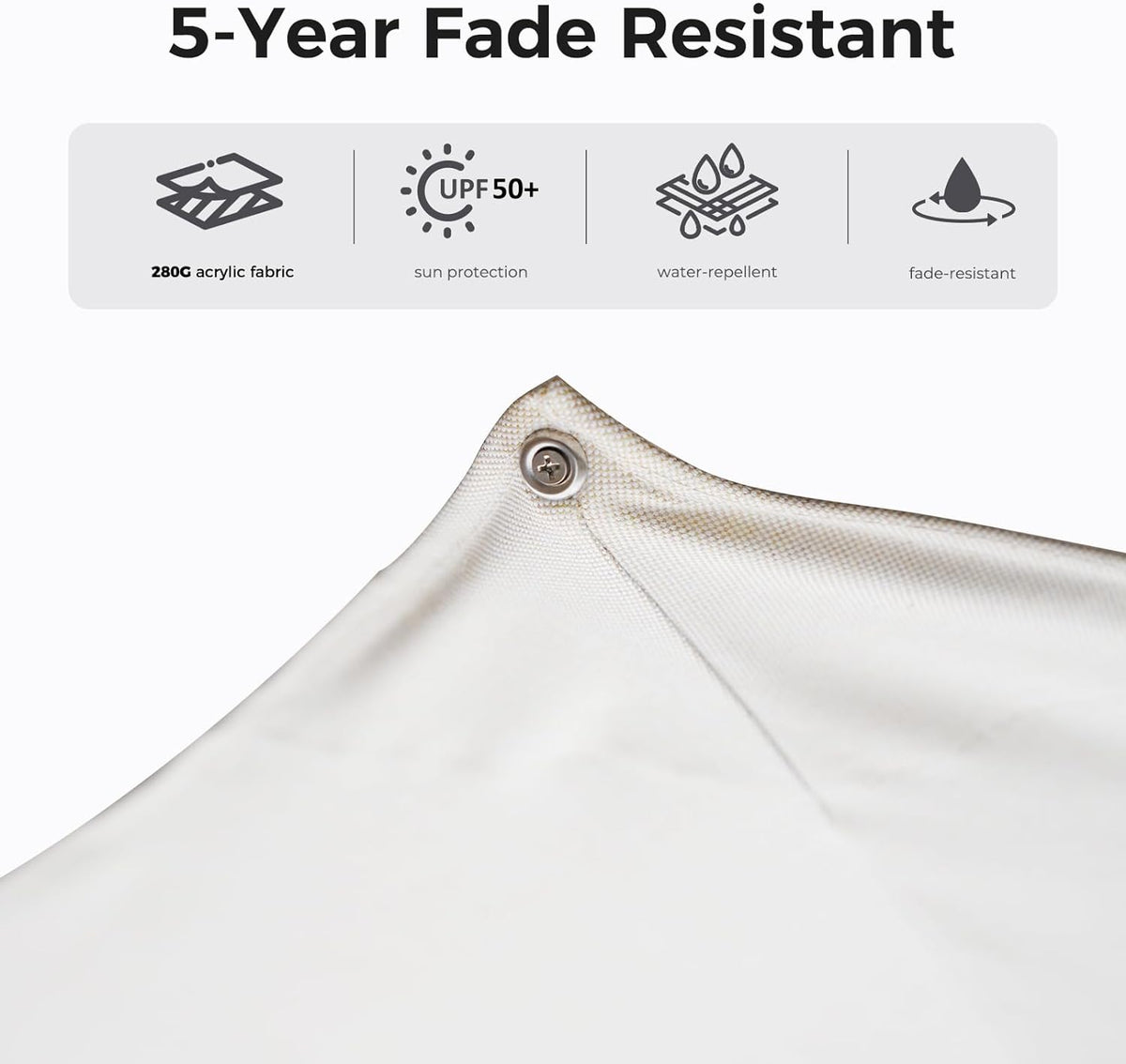 LOUNGE YARD 10x13 FT Premium Cantilever Patio Umbrella with Weighted Mobile Base | 5-Year Fade-Resistant Canopy, 360° Rotation, 75° Tilt, Aluminum Frame + Cover — product view 7