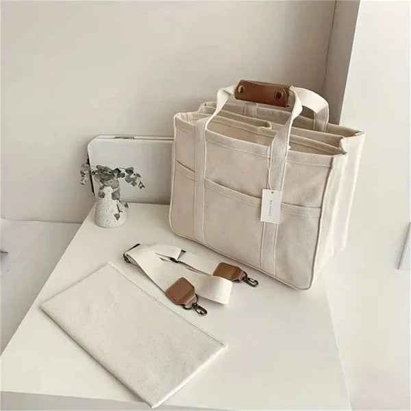 LoungeYard | Canvas Tote Bag - UrbanGrace — product view 3