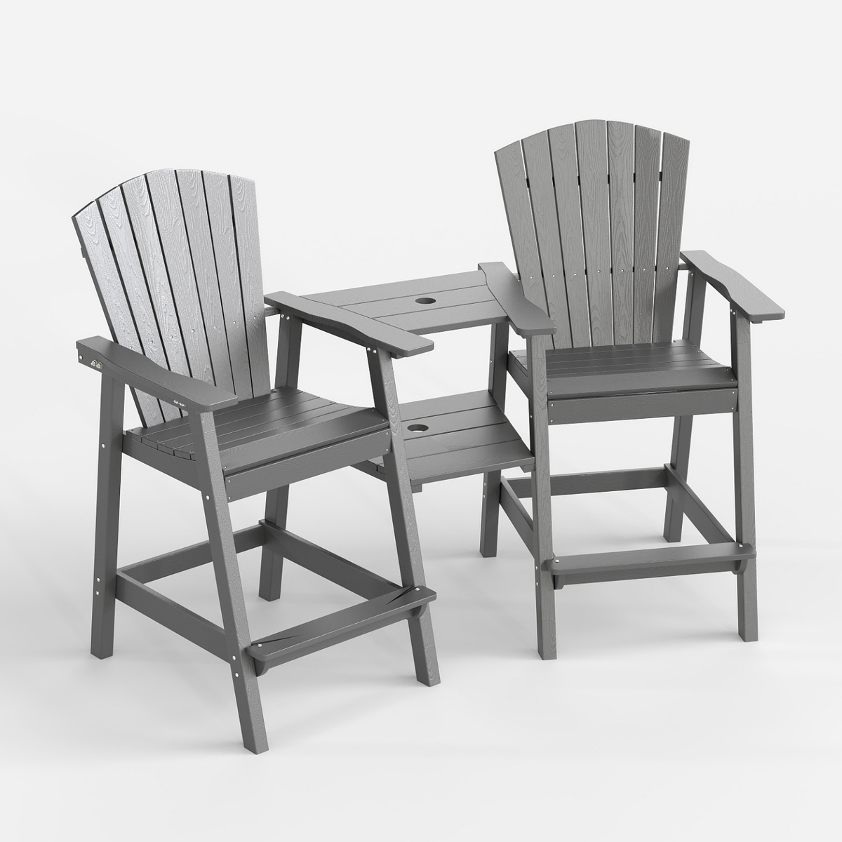 Tall Adirondack Chair Set — product view 1
