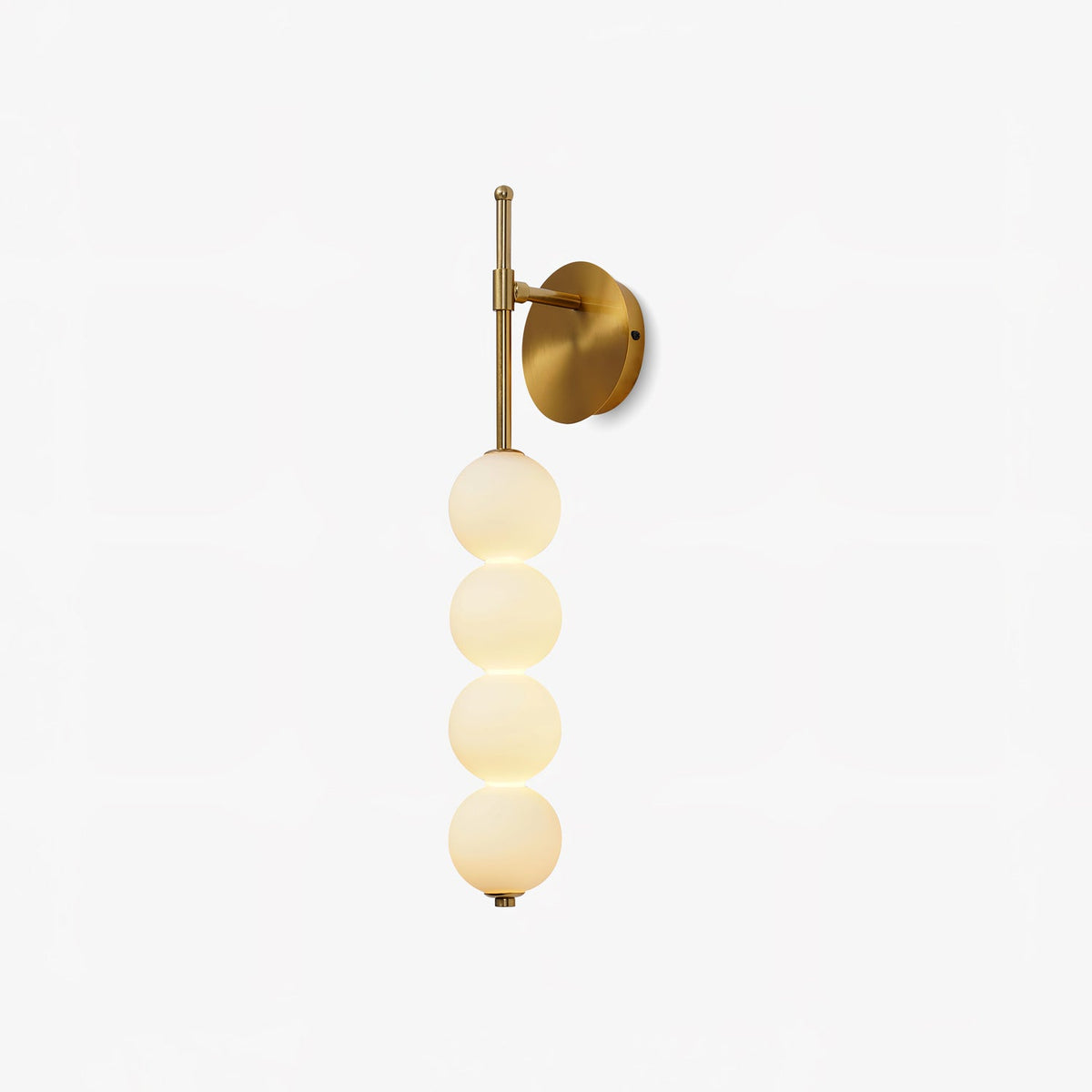 Abacus LED Wall Lamp Gold Black Ball Sconce Bedroom Living Room Restaurant — product view 3