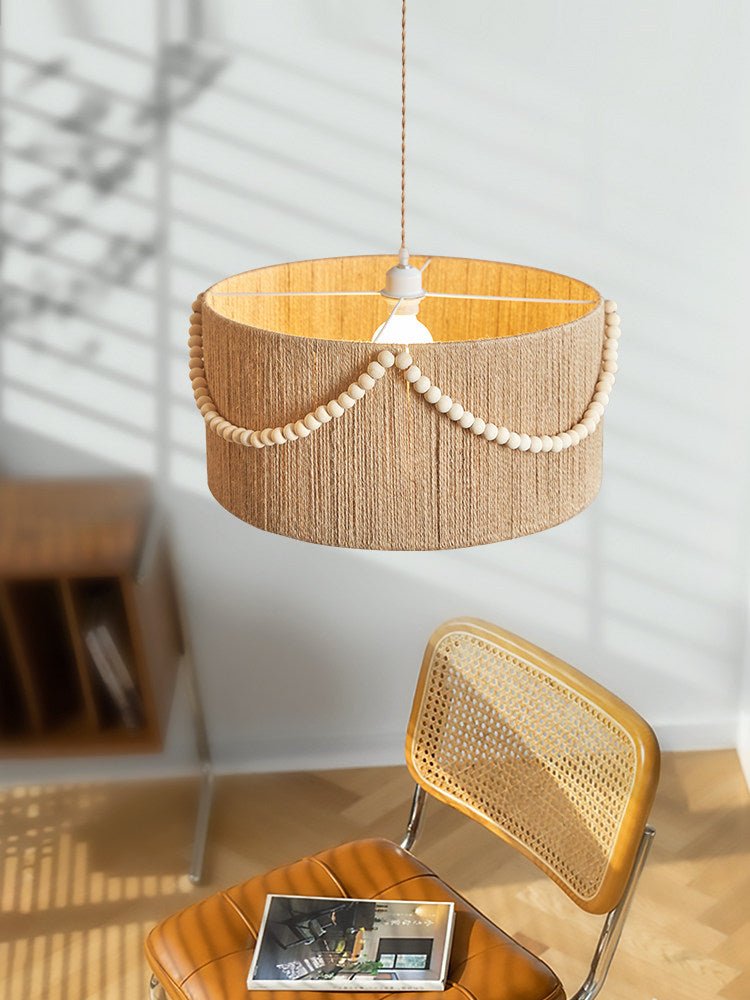 Acacia Rope Pendant Lamp — product view 2