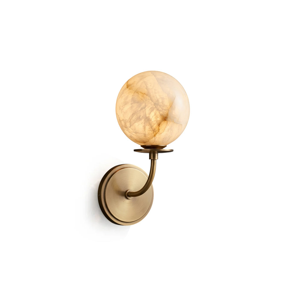 Adrienne Alabaster Wall Sconce — product view 1