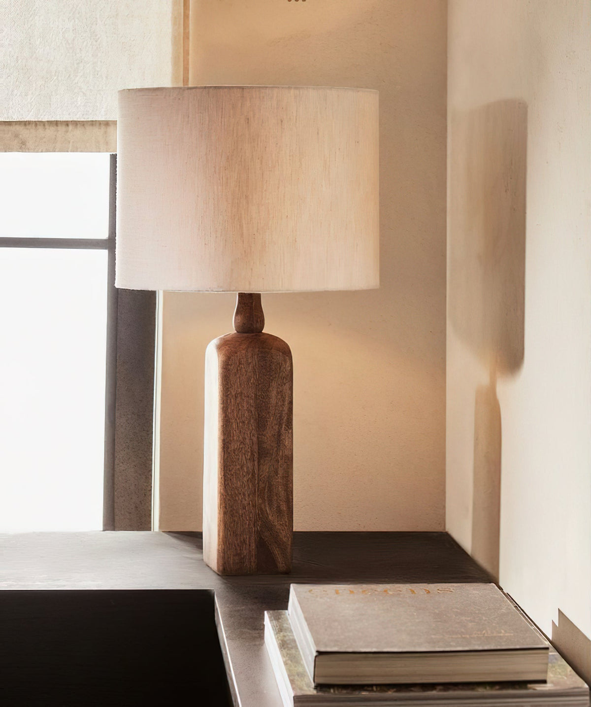 Aisling Sculptural Table Lamp Natural Stone Resin Warm LED Modern Bedside Living Room — Multiple Finishes — product view 7