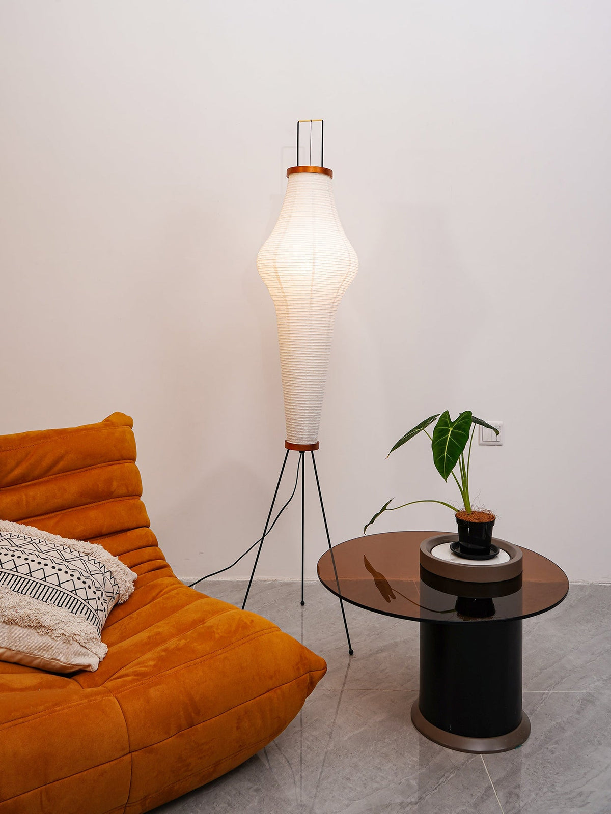 Washi Paper Floor Lamp — product view 7