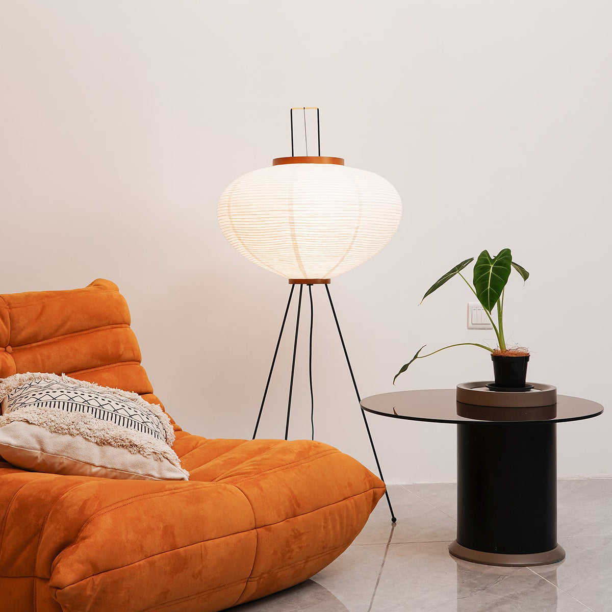 Washi Paper Floor Lamp — product view 6