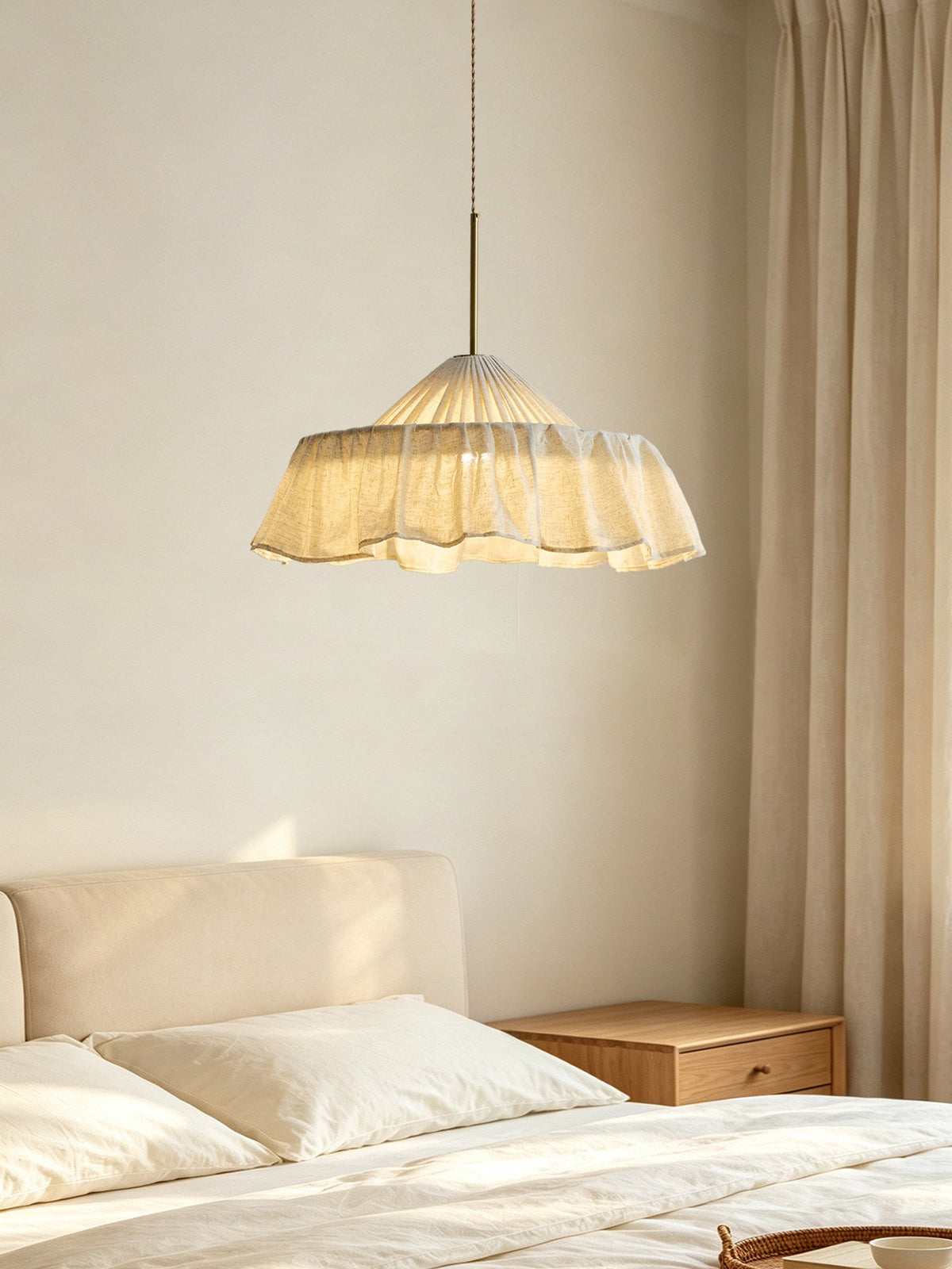 Alvise Linen Pendant Light — product view 6