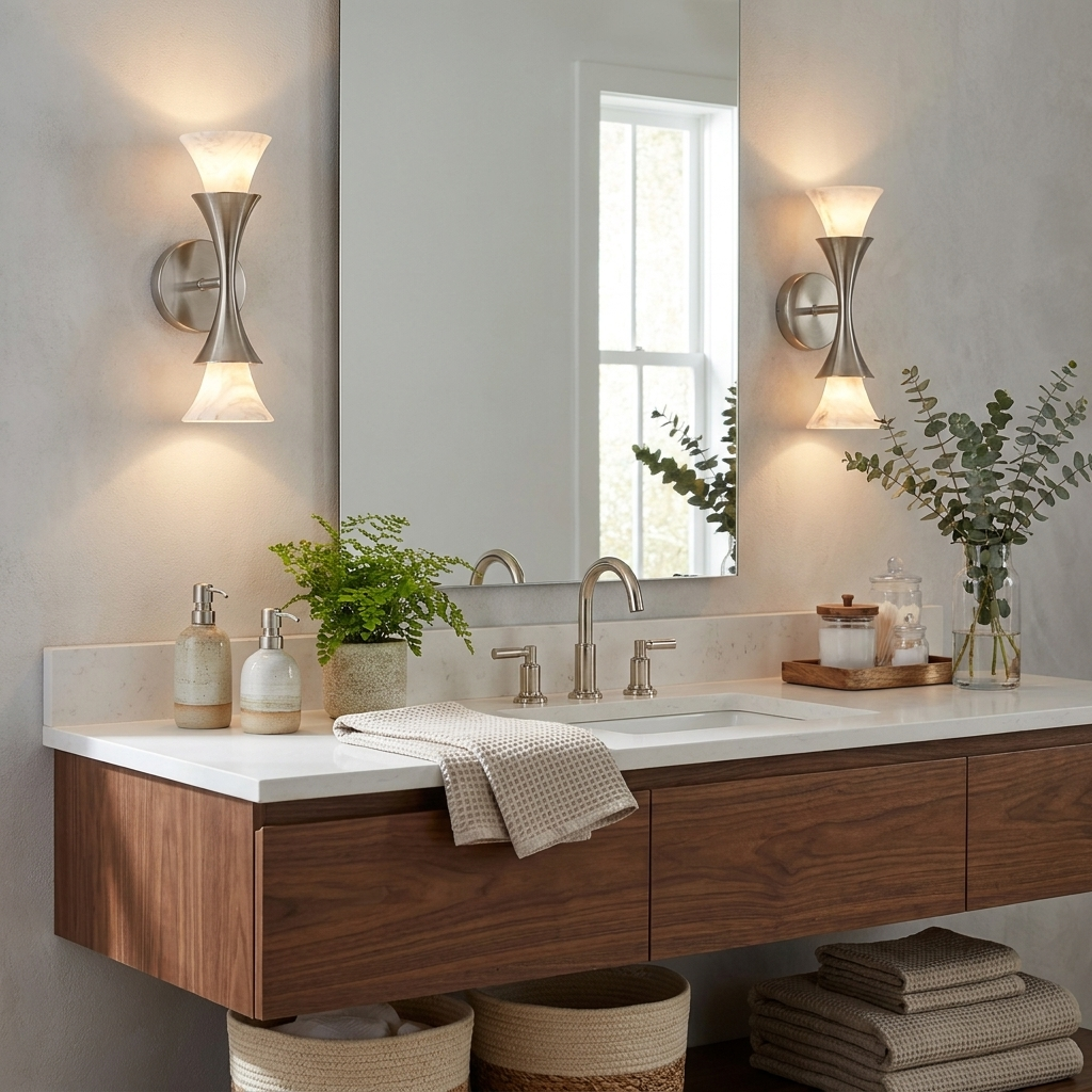 Amphora Alabaster Wall Sconce — product view 5