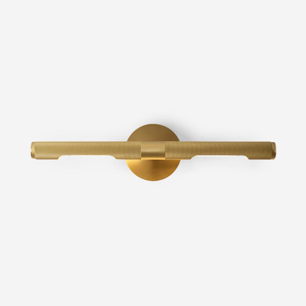 Solvain Modern Brass LED Wall Sconce – Elegant Contemporary Lighting — product view 7