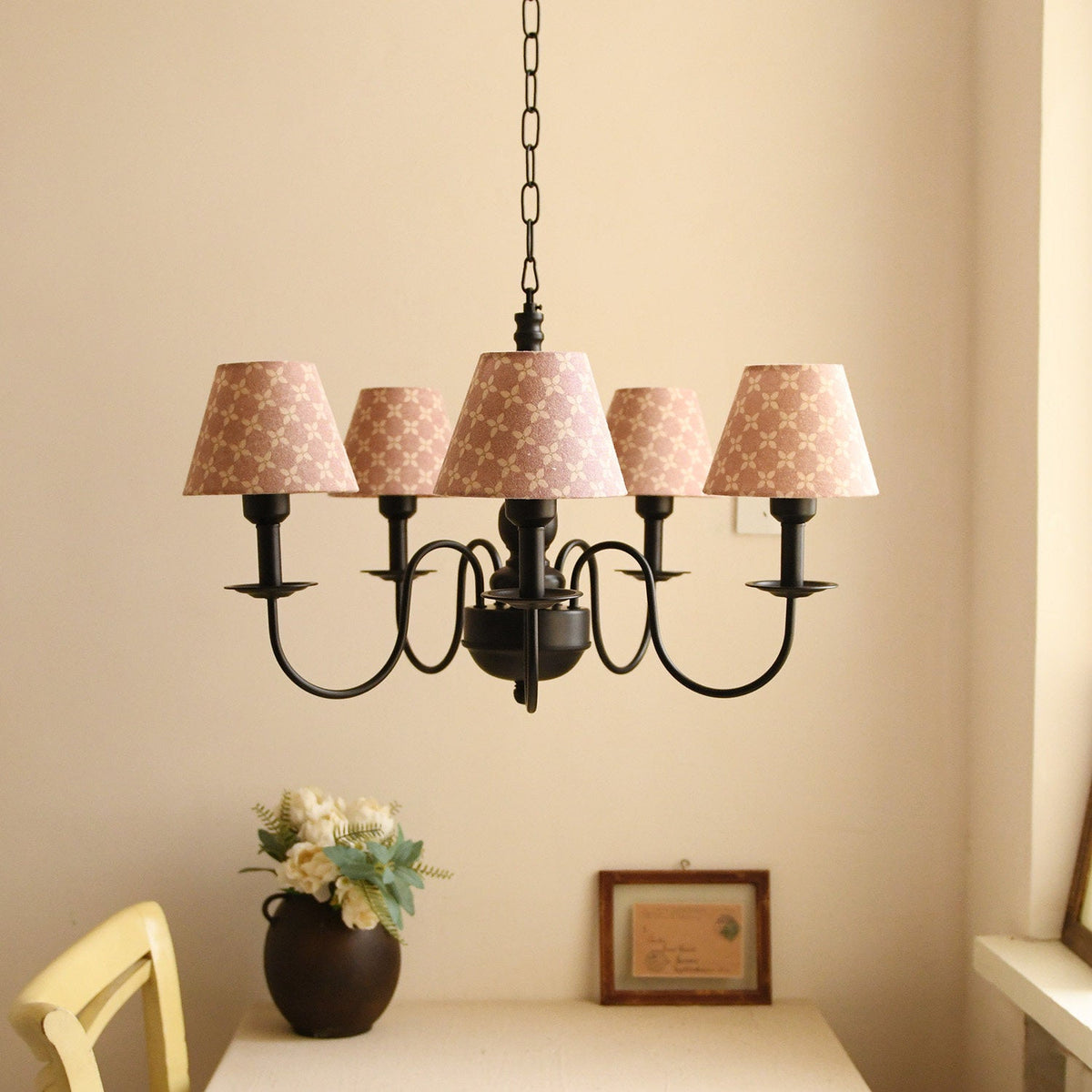Aoni Floral Arm Chandelier — product view 6