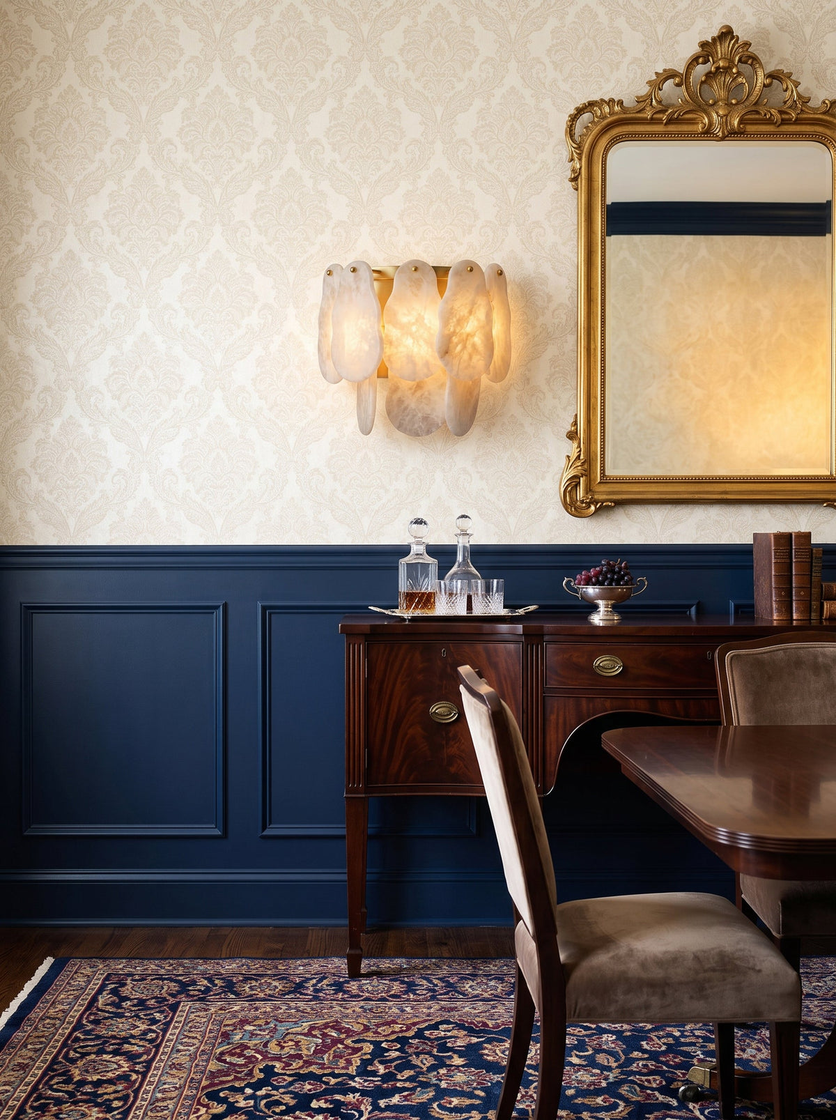 Arolla Irregular Alabaster Wall Sconce — product view 5