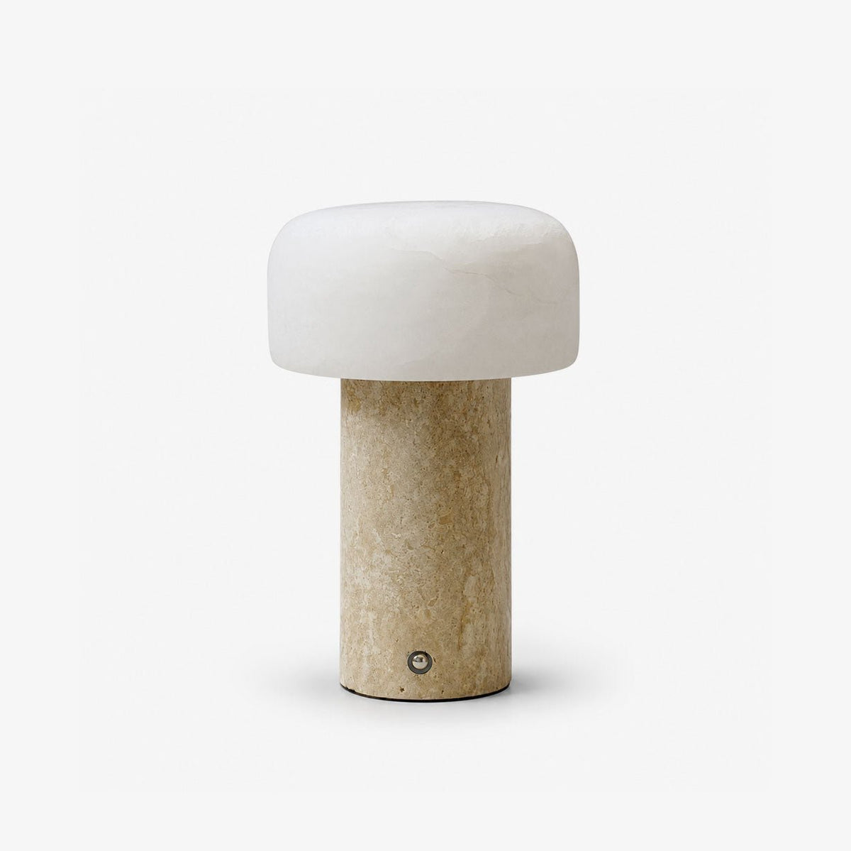 Asteria Natural Stone Rechargeable Table Lamp — product view 1