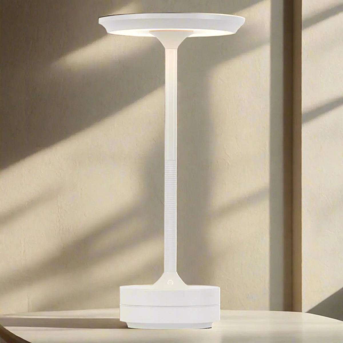 AuraTap Rechargeable Touch LED Desk Lamp Dimmable Bedside Office — Space Gray Silver Gold Black White — product view 5