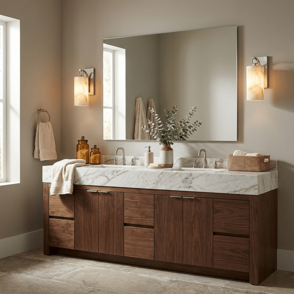 Aurelia Alabaster Cylinder Wall Sconce — product view 3