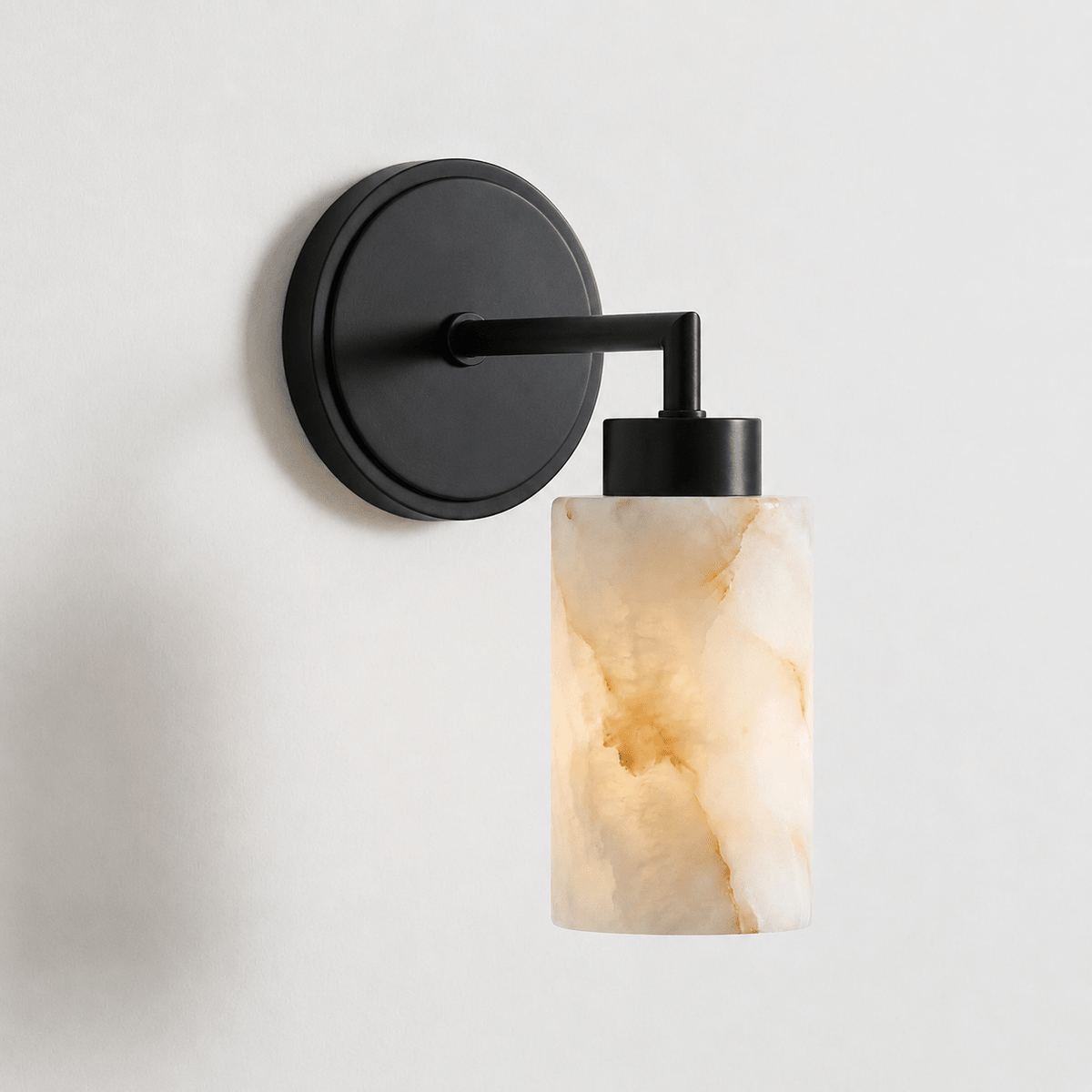 Avelin Alabaster Cylinder Wall Sconce — product view 7