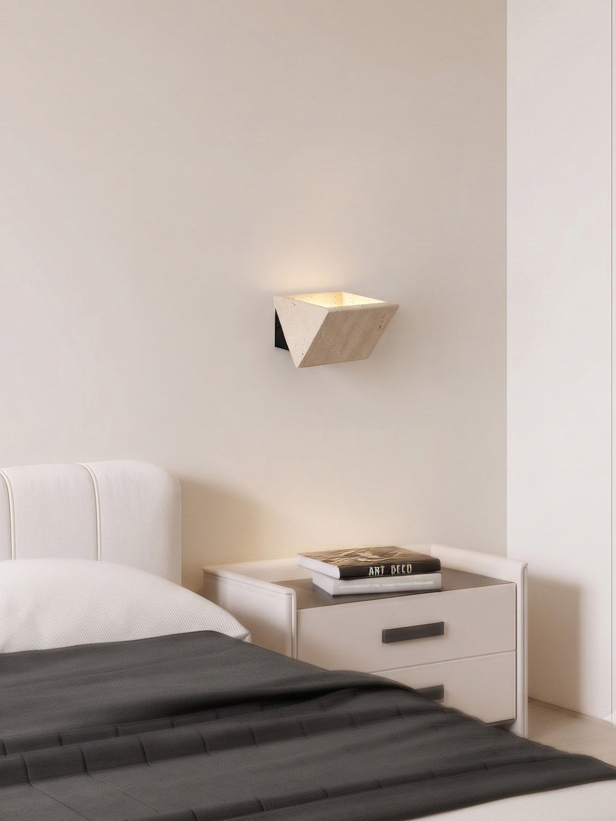 Aven Travertine Wall Sconce — product view 6