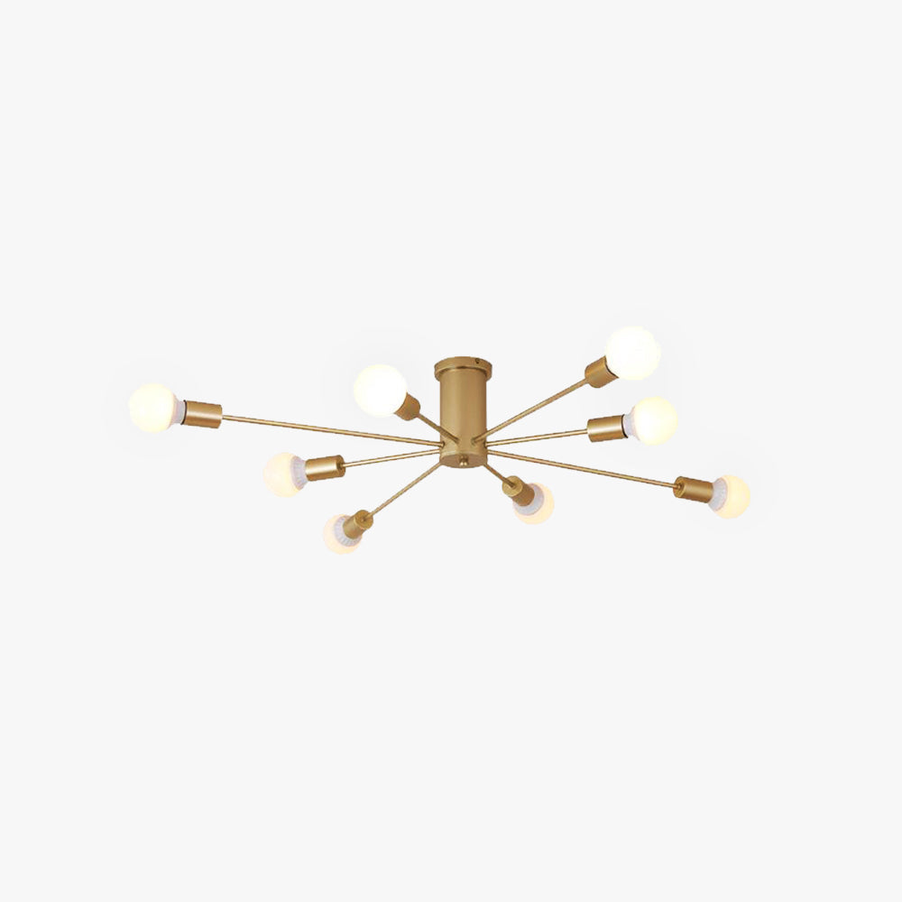Valentina Modern Globe Bubble Flush Mount Ceiling Light — product view 7