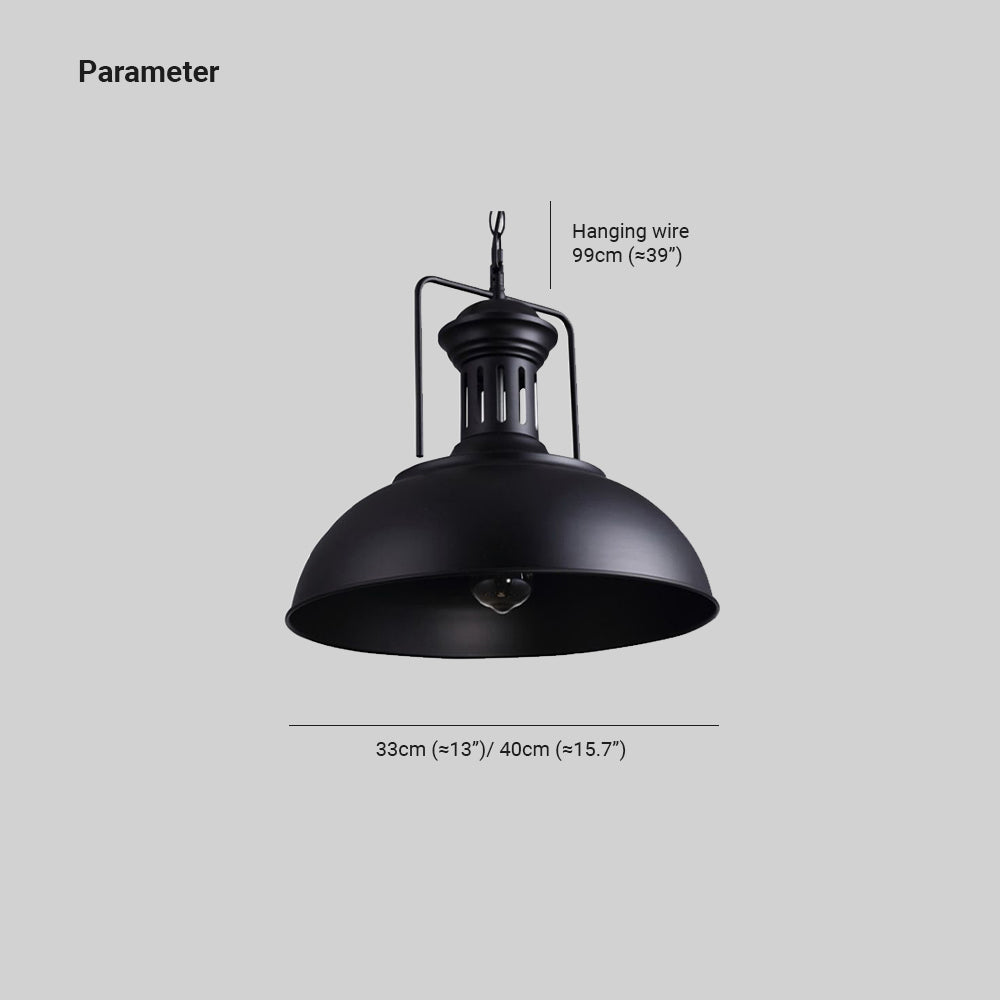 Epoch Vintage Rustic Pendant Light — product view 5