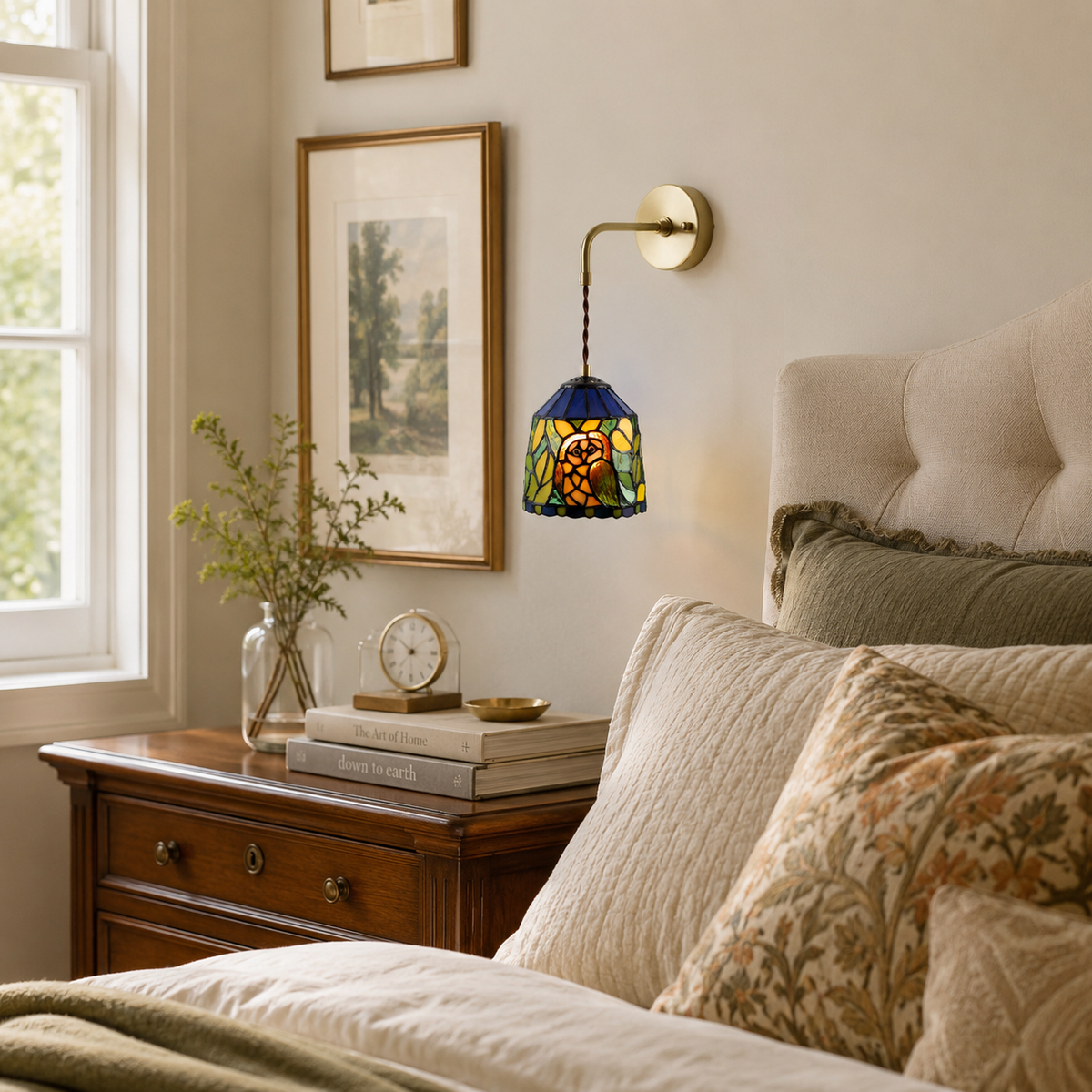 Barnaby Glass Wall Sconce — product view 4