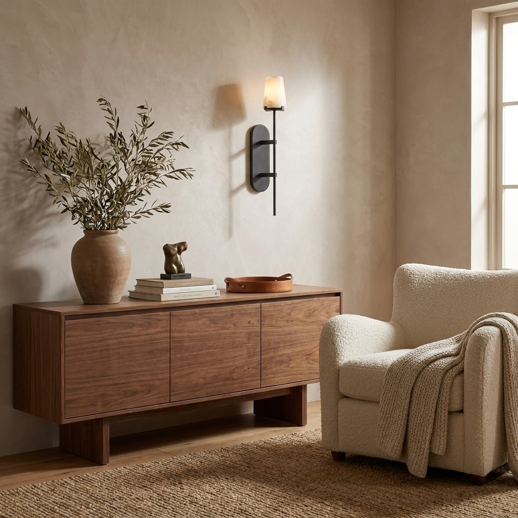 Baton Alabaster Wall Sconce — product view 6