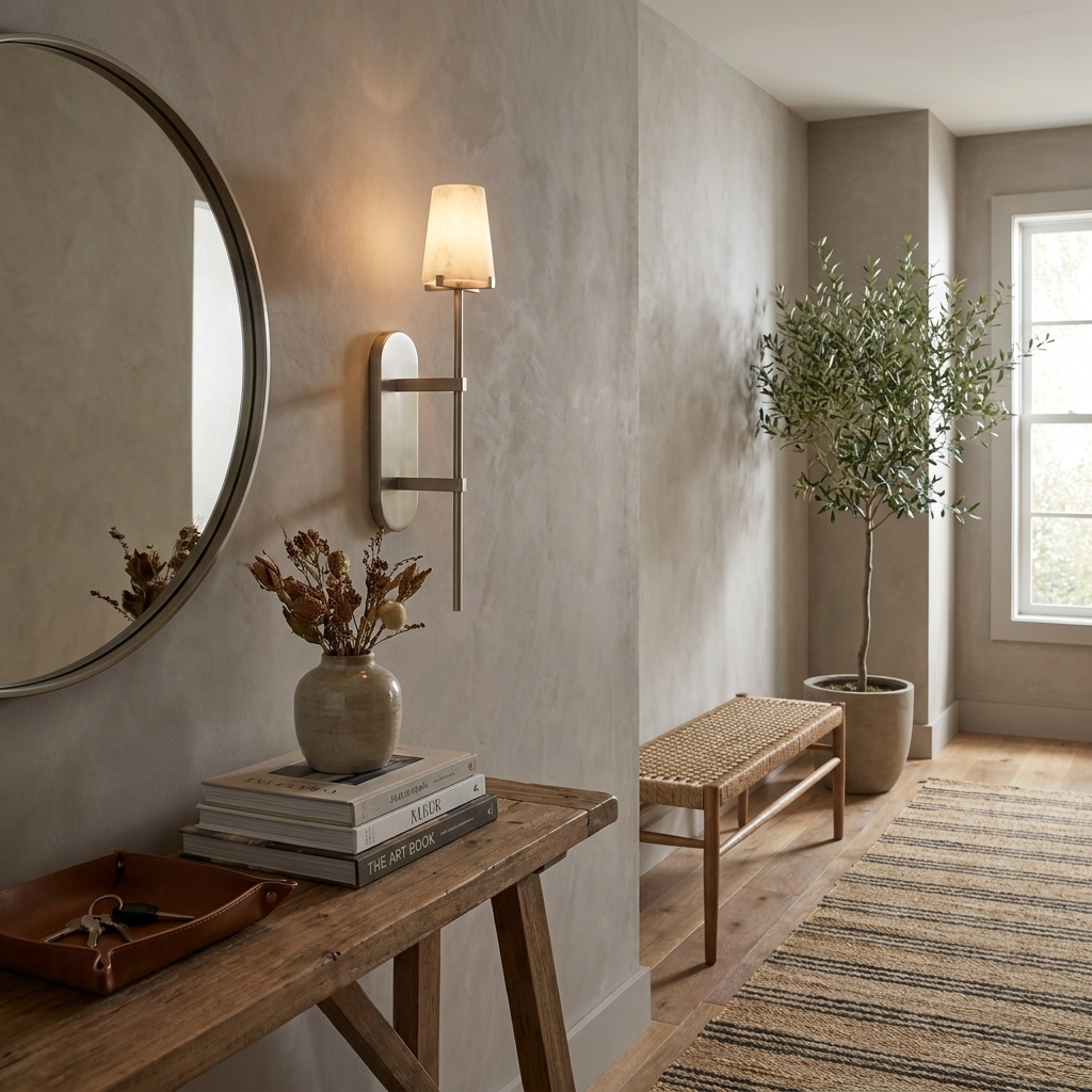 Baton Alabaster Wall Sconce — product view 2