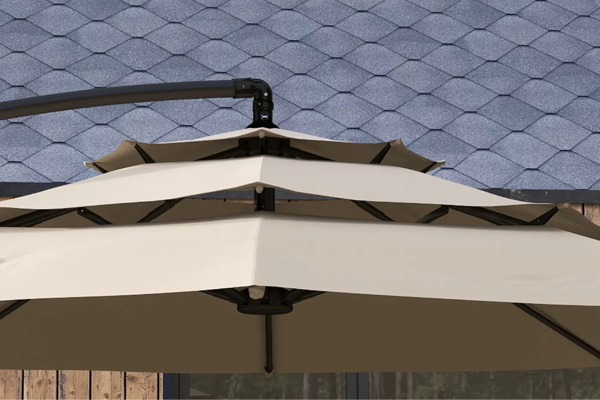 3 Tier Cantilever Patio Umbrella — product view 5