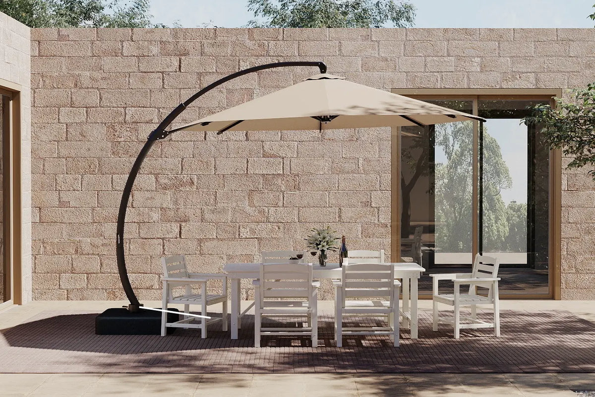 Cantilever Umbrella with Base — product view 4