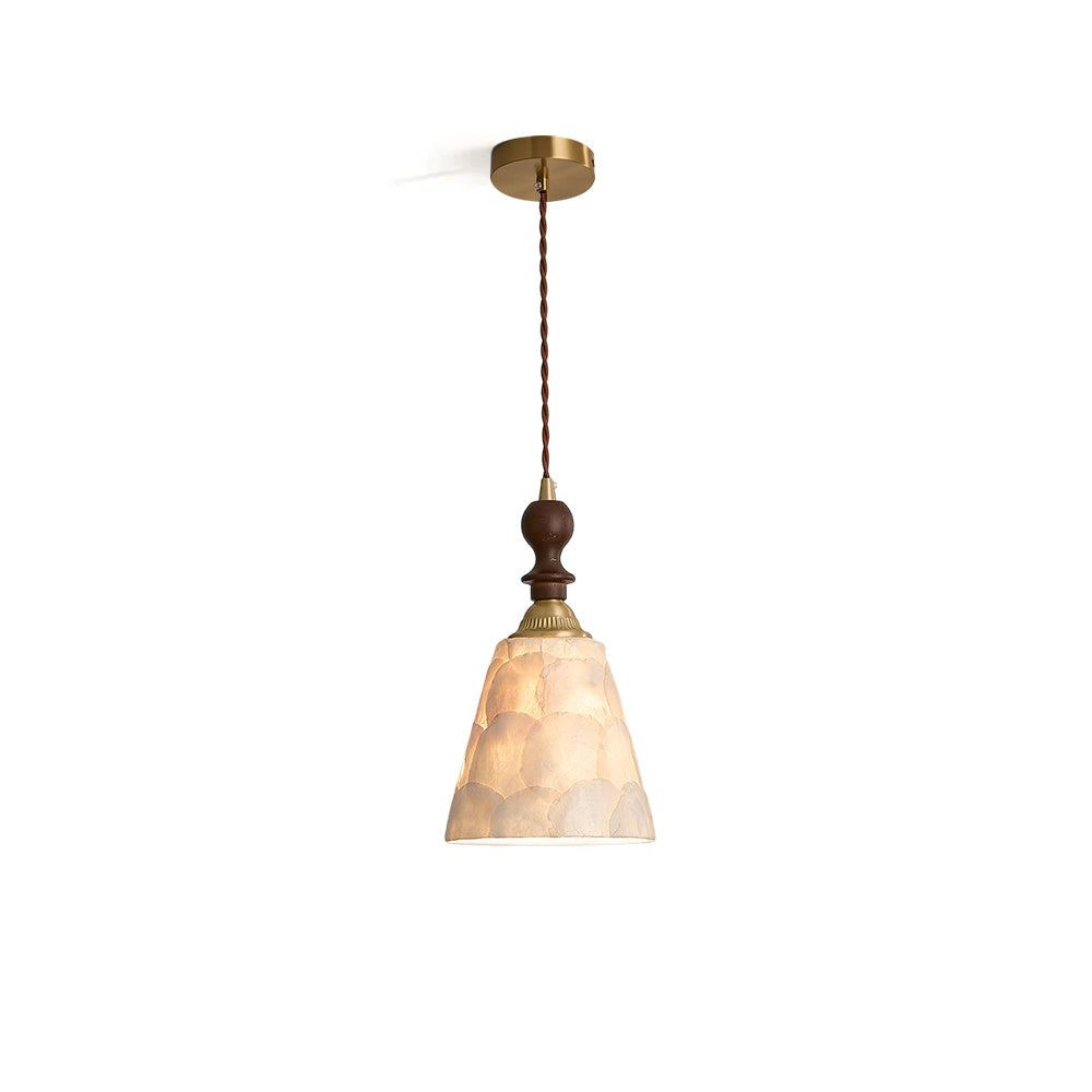 Belvedere Capiz Pendant Lamp — product view 1