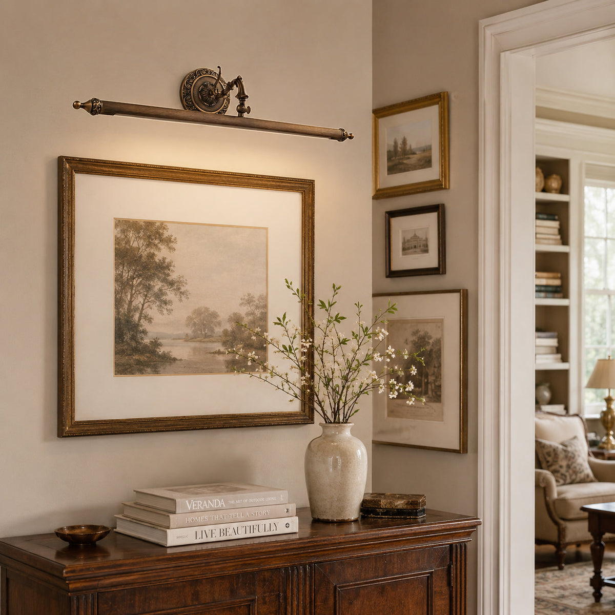 Biltmore Brass Wall Sconce — product view 6