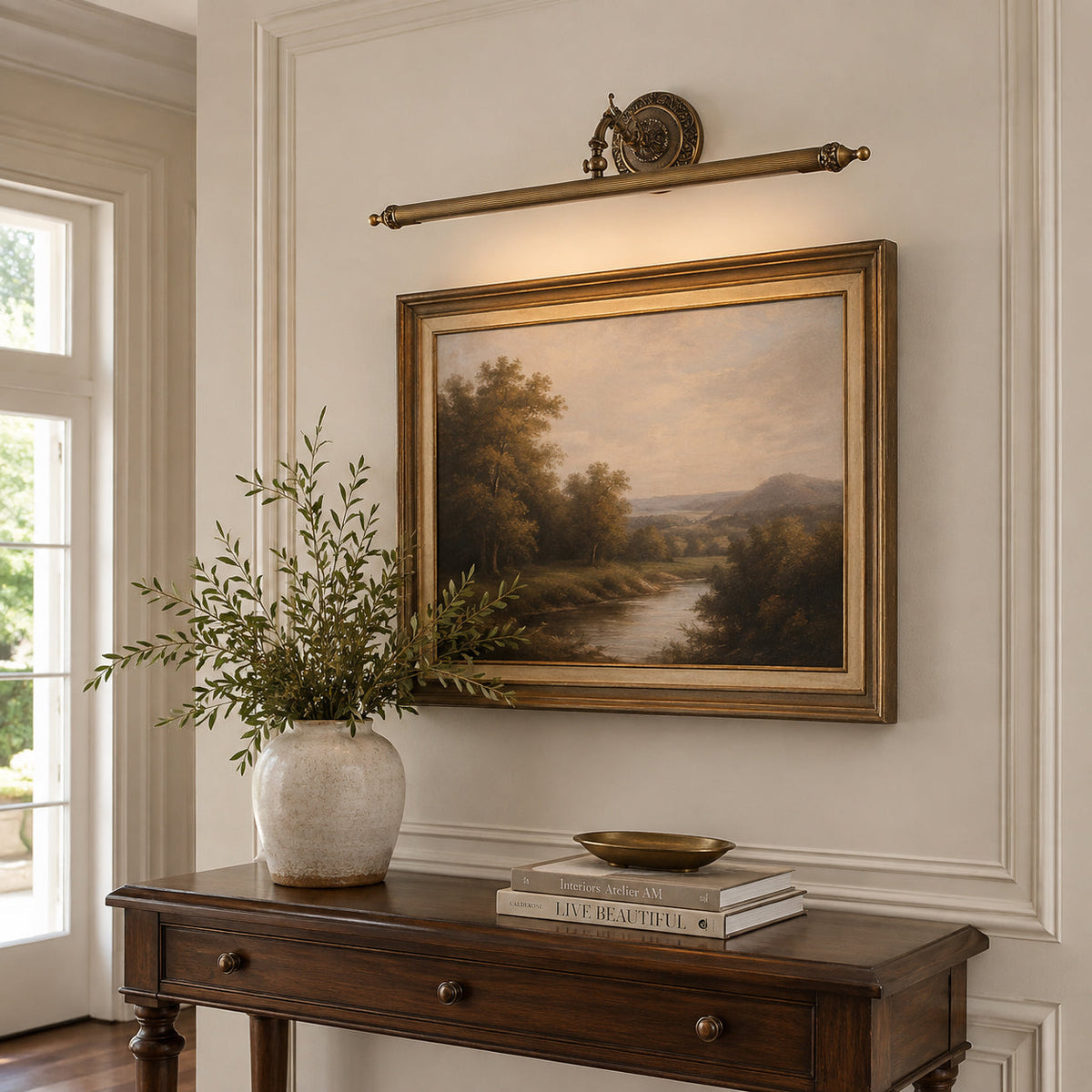 Biltmore Brass Wall Sconce — product view 3