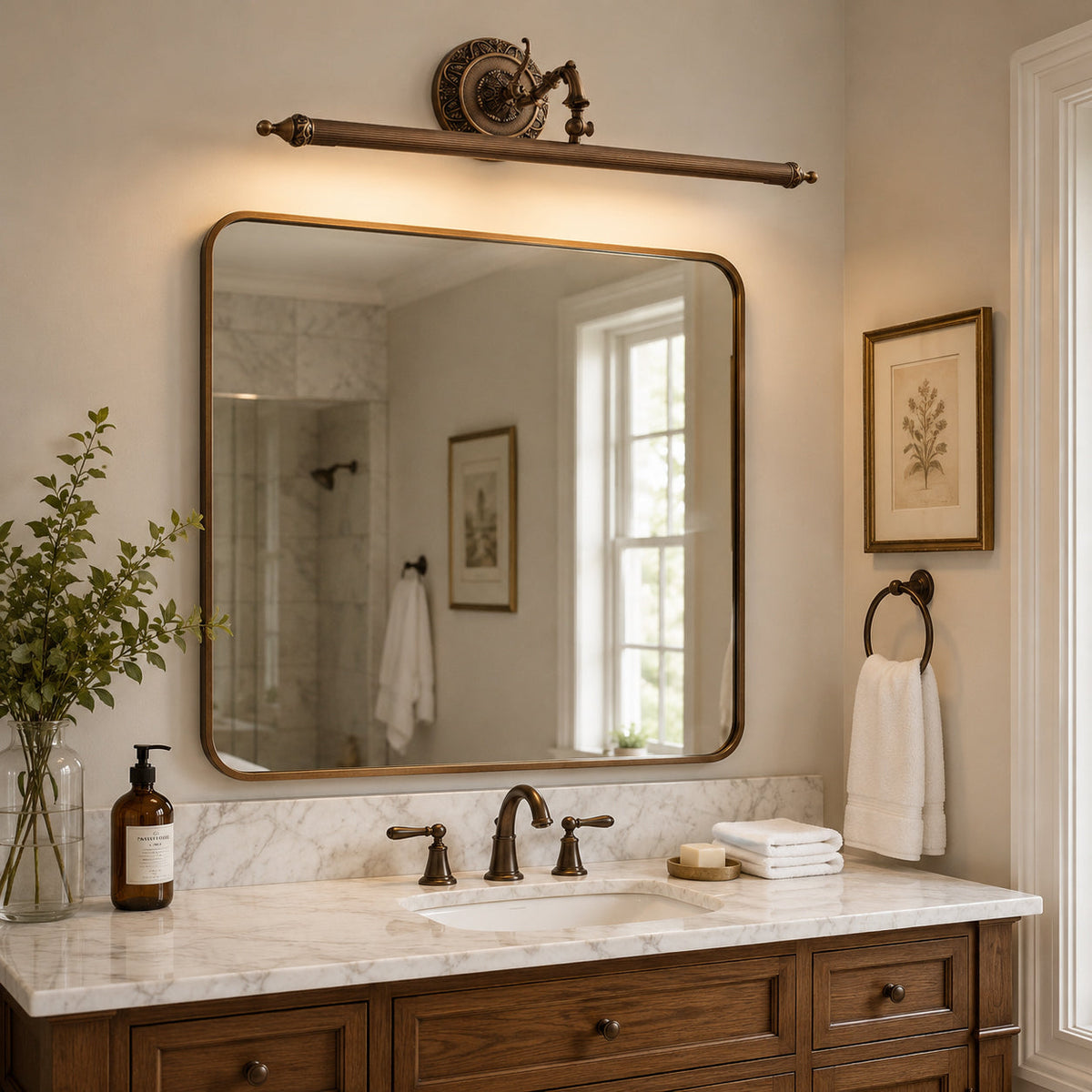 Biltmore Brass Wall Sconce — product view 2