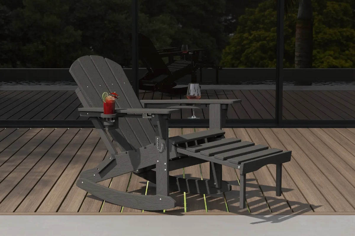Multifunctional Adirondack Rocking Chair — product view 2
