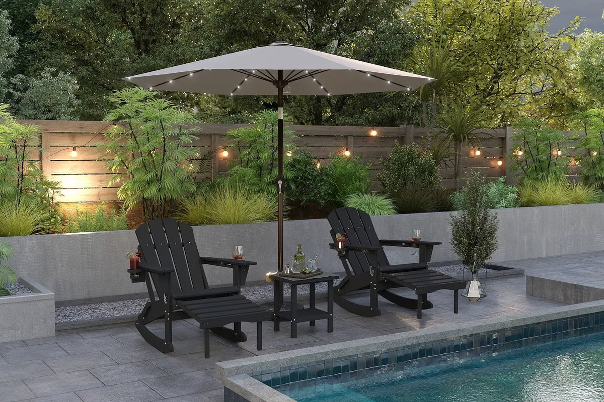 Multifunctional Adirondack Rocking Chair — product view 5