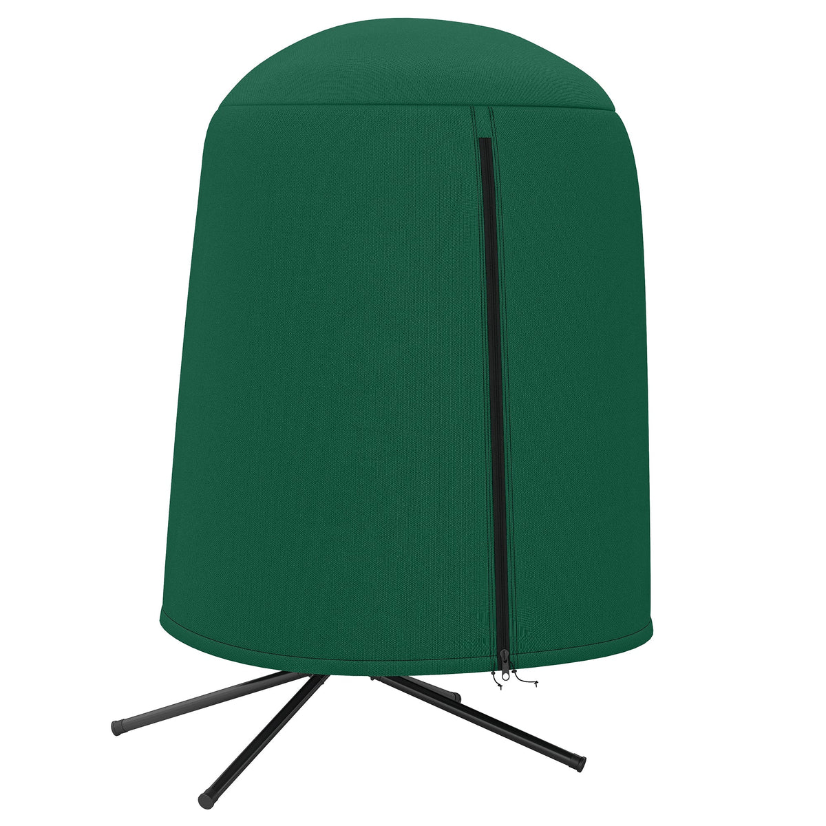 Hanging Egg Chair Cover with Zipper, 420D Oxford for 128 x 190H cm Stand, Green — product view 1