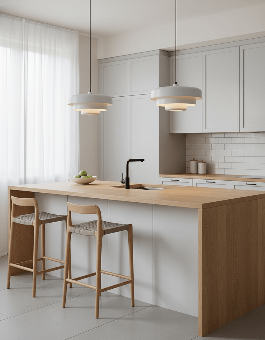 Cakora Bauhaus Metal Pendant Light — product view 7