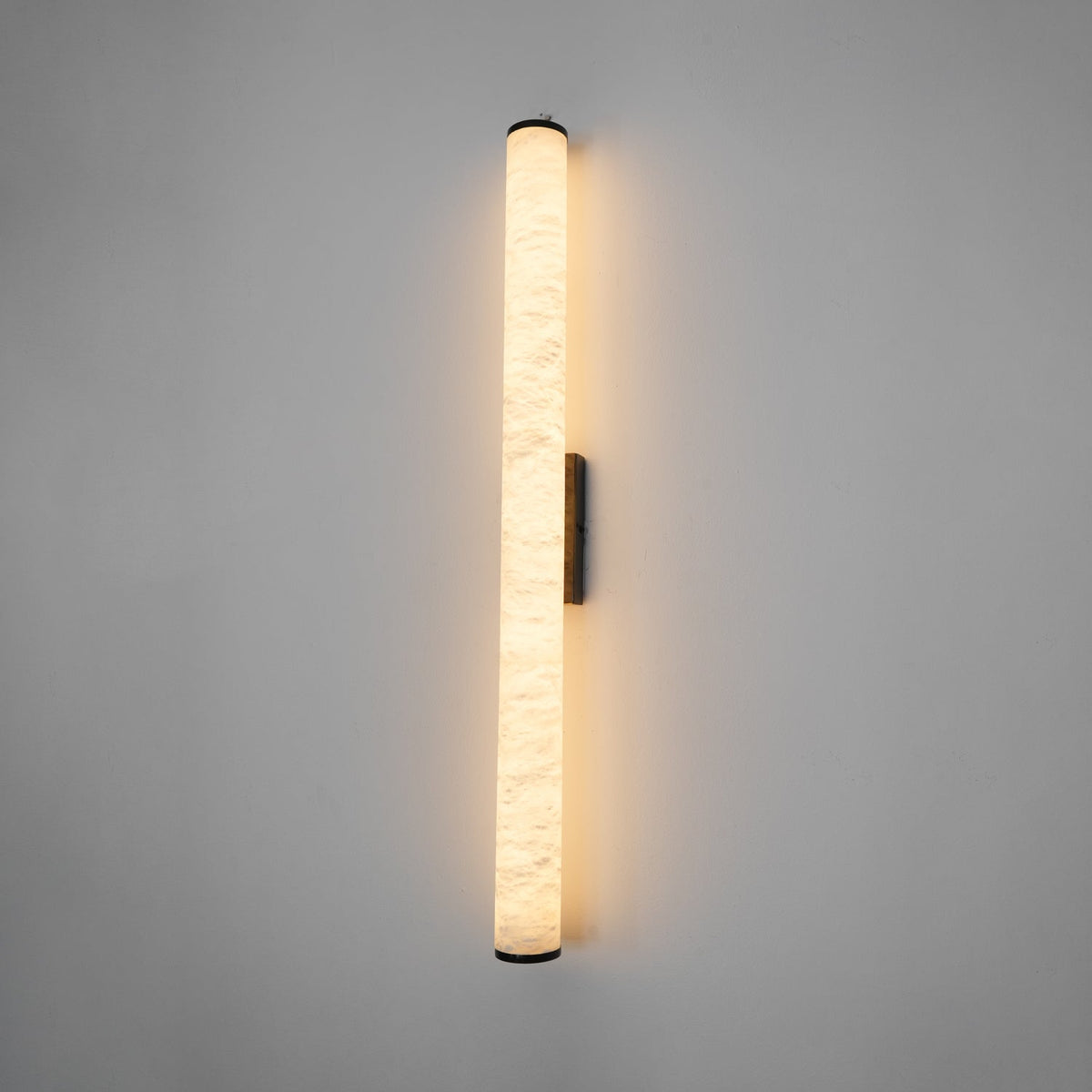 Kristy Alabaster Vertical Cylinder Wall Lamp — product view 7