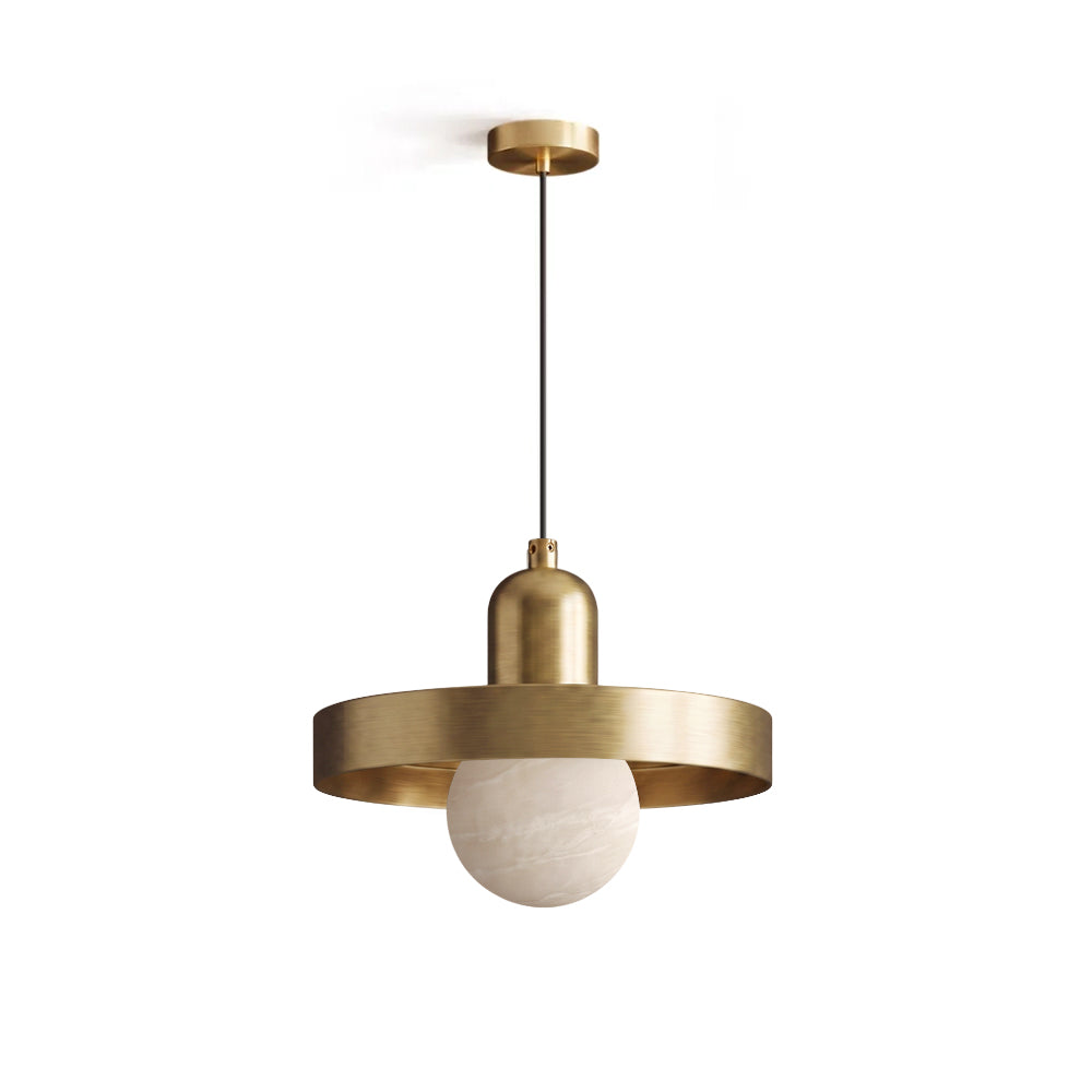 Calloway Alabaster Pendant Light — product view 1