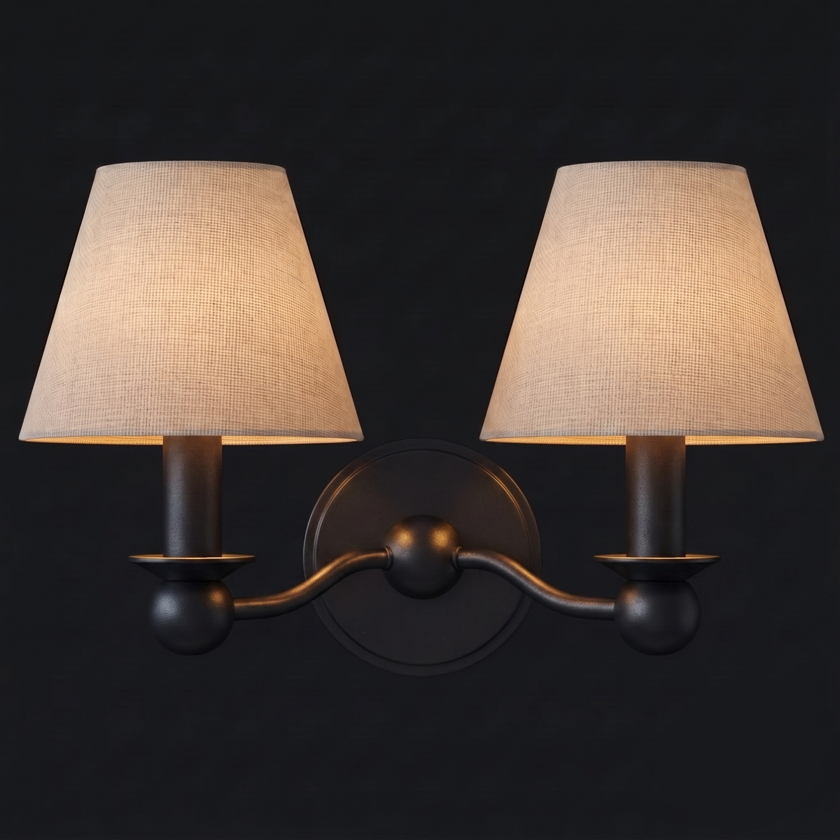 Camden Fabric Wall Sconce — product view 7