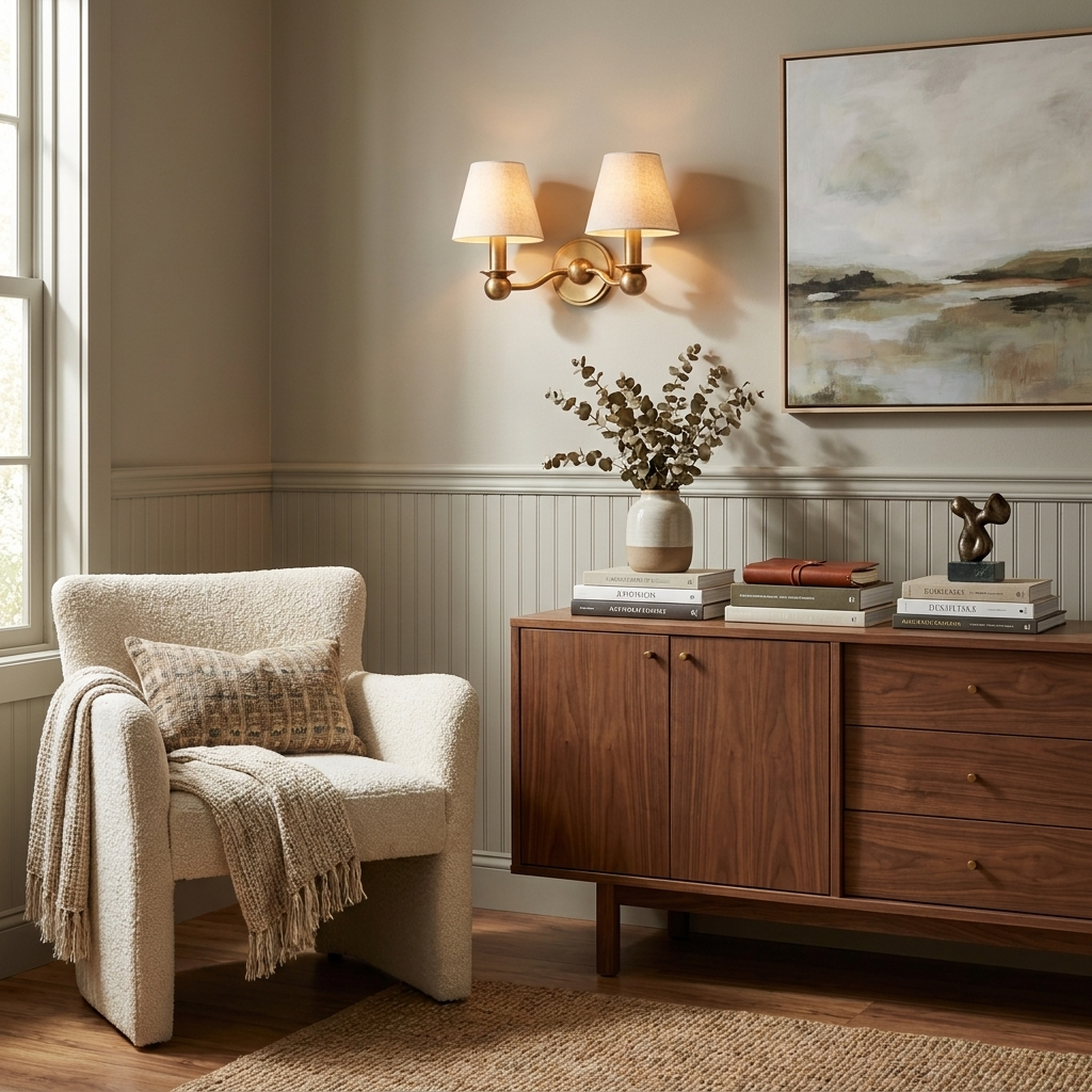 Camden Fabric Wall Sconce — product view 4