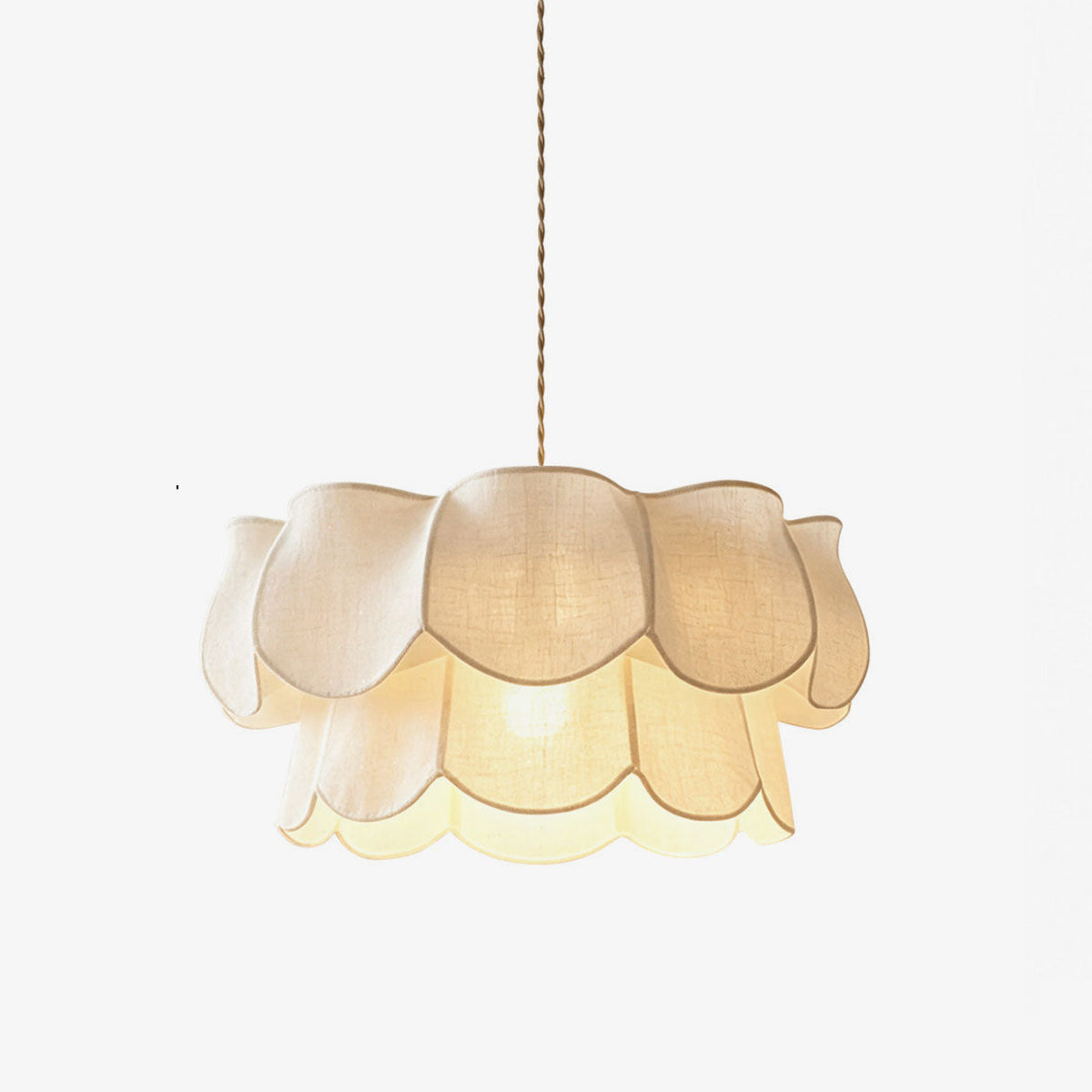 Camellia Fabric Pendant Lamp — product view 1