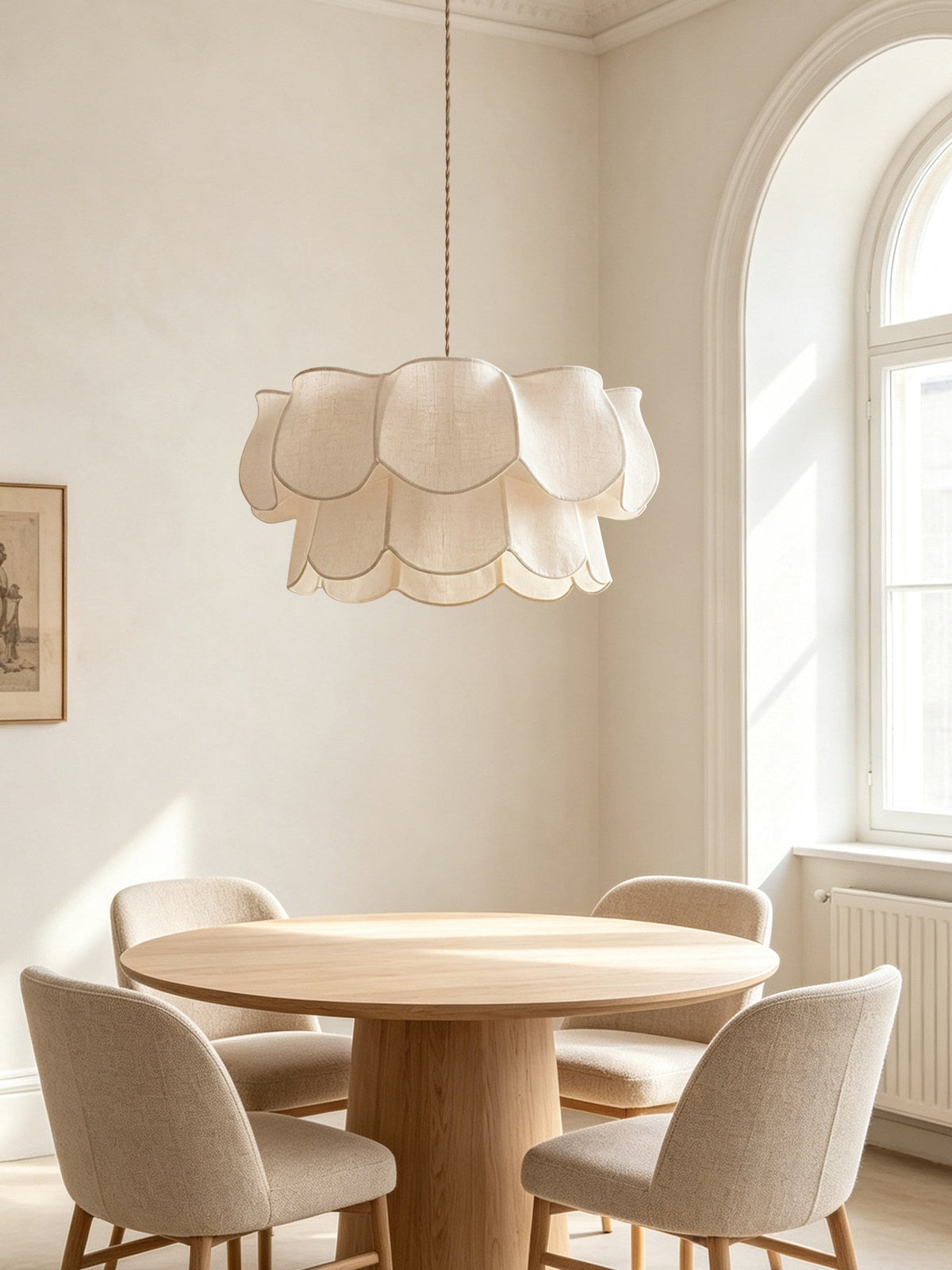 Camellia Fabric Pendant Lamp — product view 6