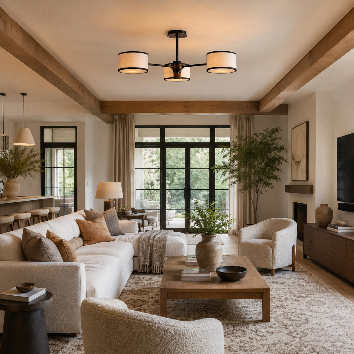Cavendish Semi Ceiling Mount — product view 4