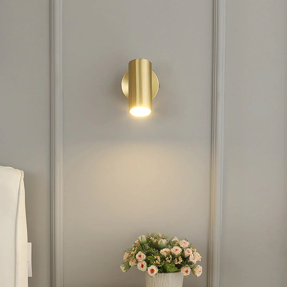 Champeaux Plaster Wall Sconce Handcrafted LED Warm White Bedroom Living Room Hallway — 2 Sizes — product view 5