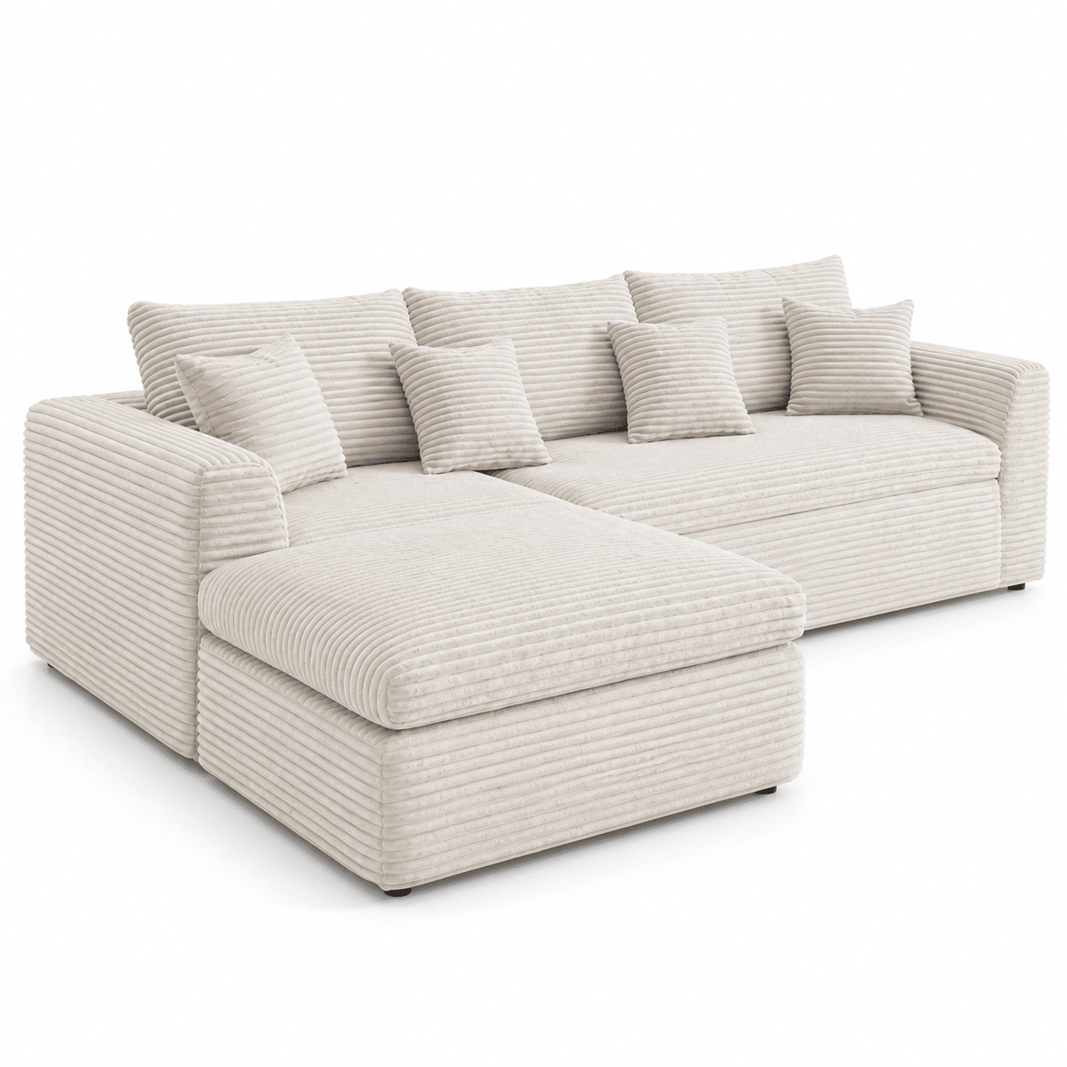 Flex Sofa | 108" Boneless L-Shape Sectional — product view 5