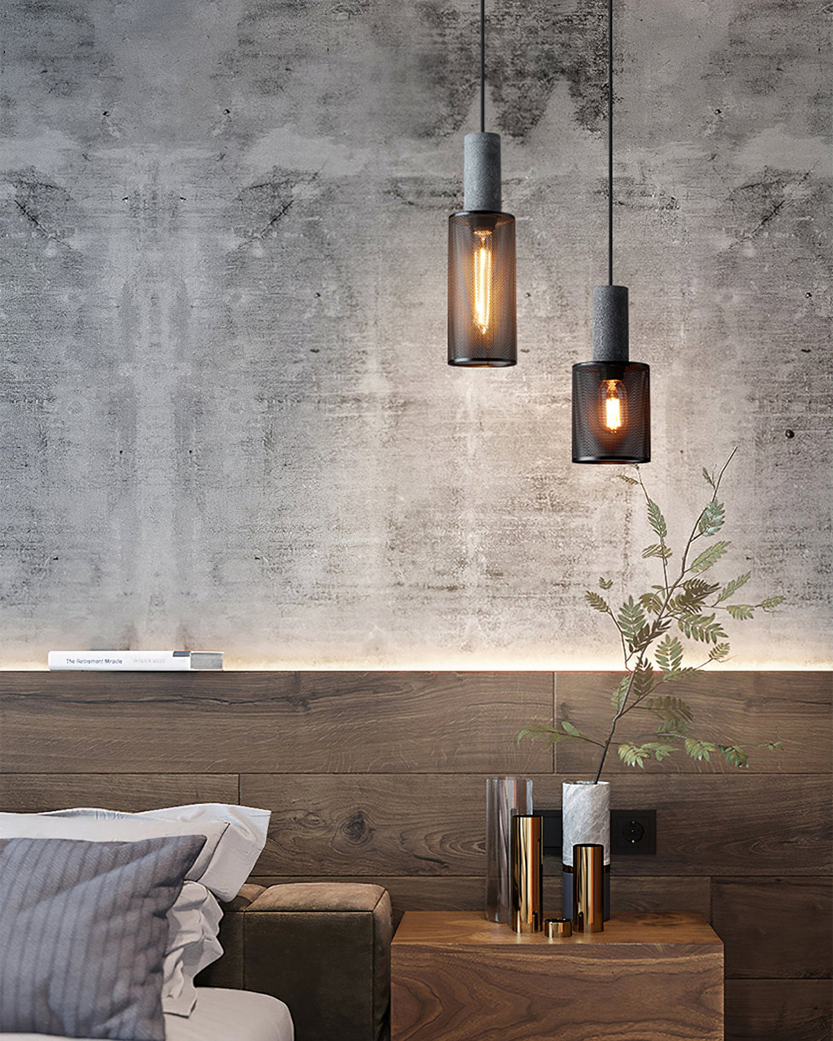 Concrete Industry Pendant Lamp — product view 4