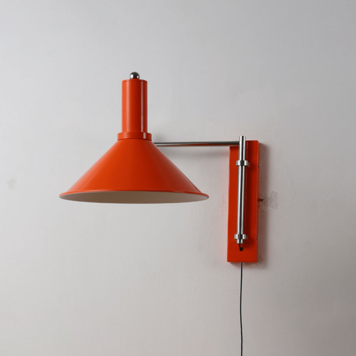 Cone Swing Arm Plug-in Wall Sconce — product view 5