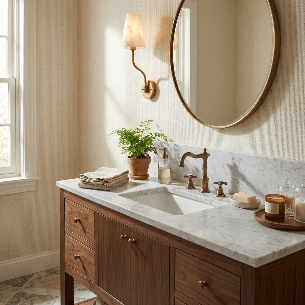 Corwin Hammered Brass Cone Sconce — product view 6