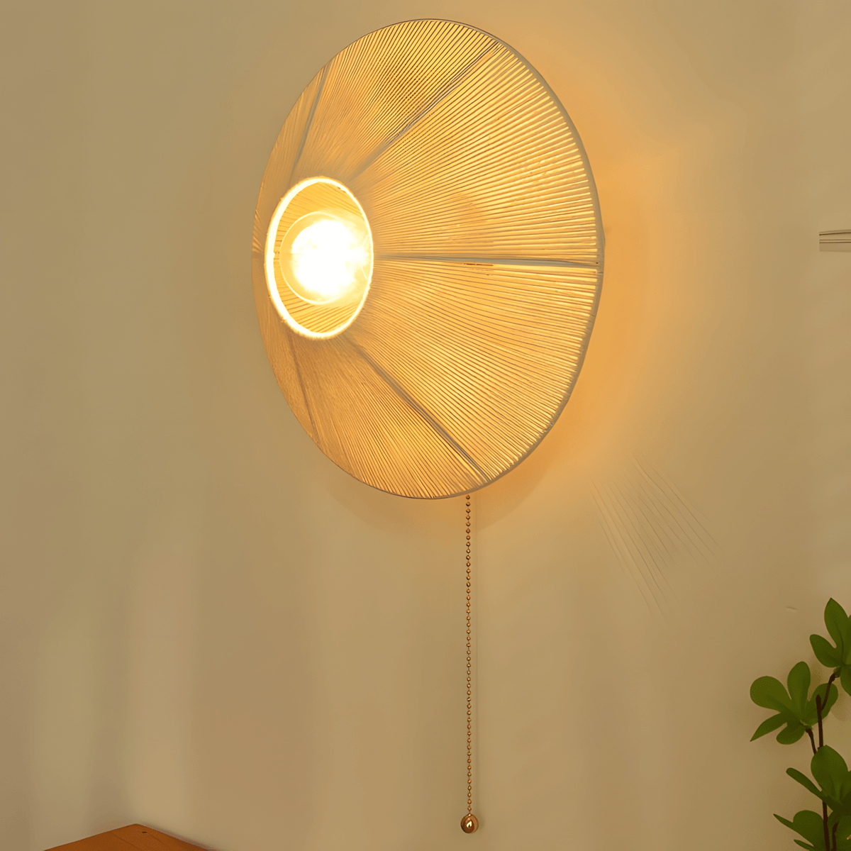 Cotton Thread Wall Lamp — product view 6