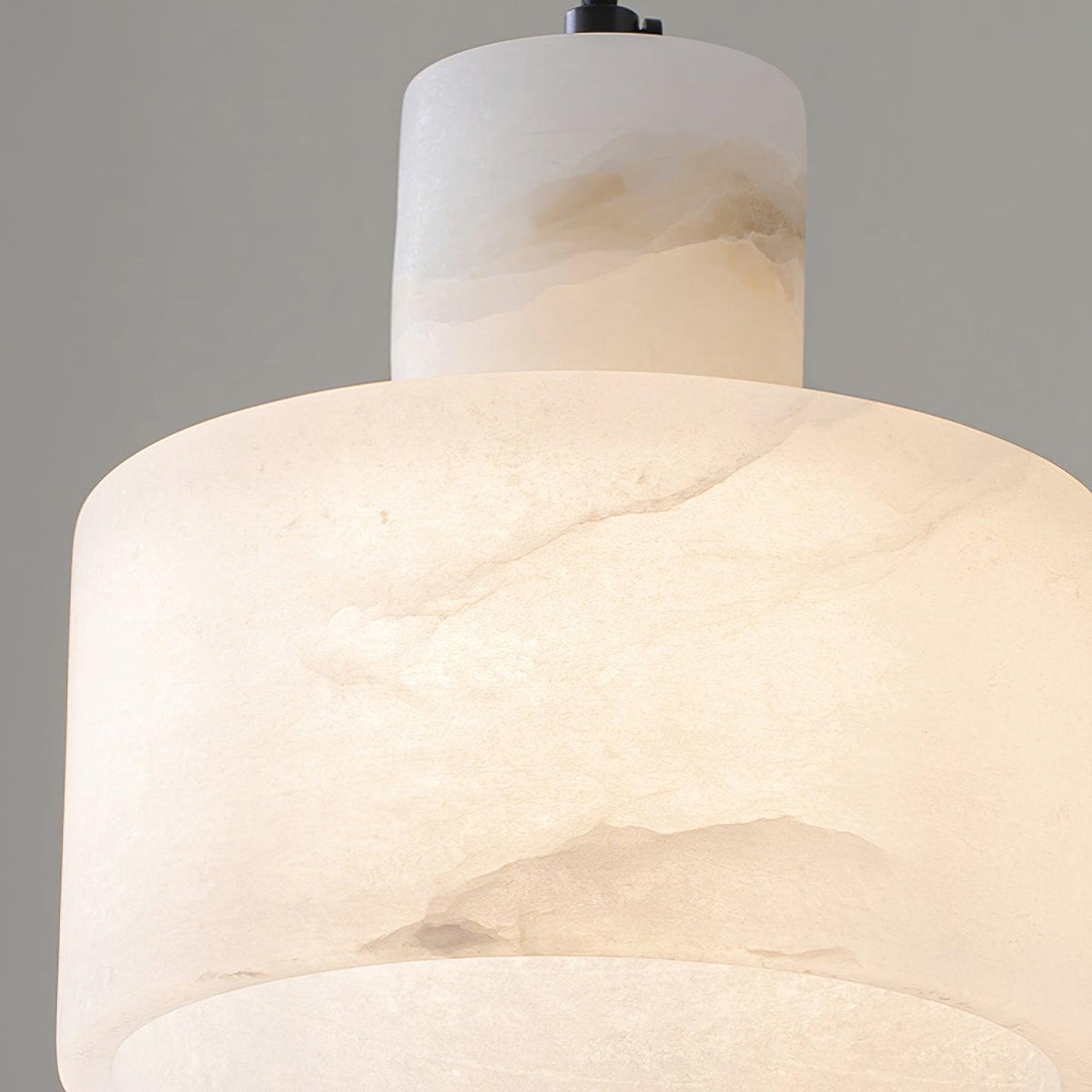 Alabaster Pendant Lgiht Dual Cylindrical — product view 5